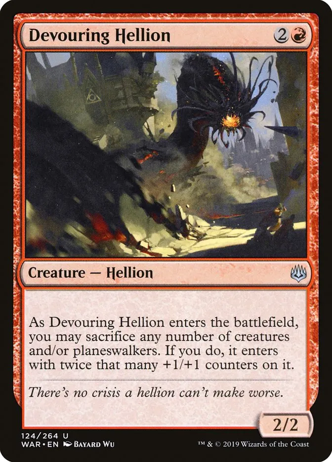 Devouring Hellion Front Face