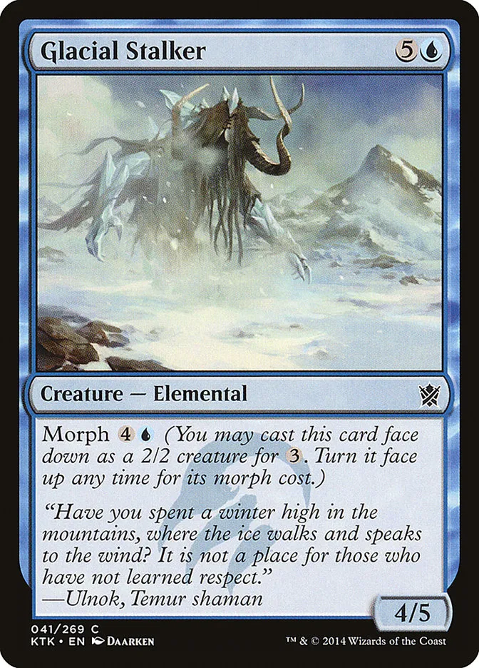 Glacial Stalker Front Face