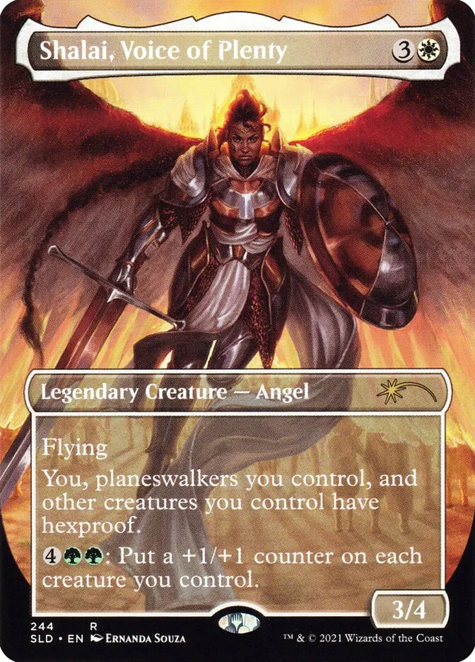 Shalai, Voice of Plenty Front Face