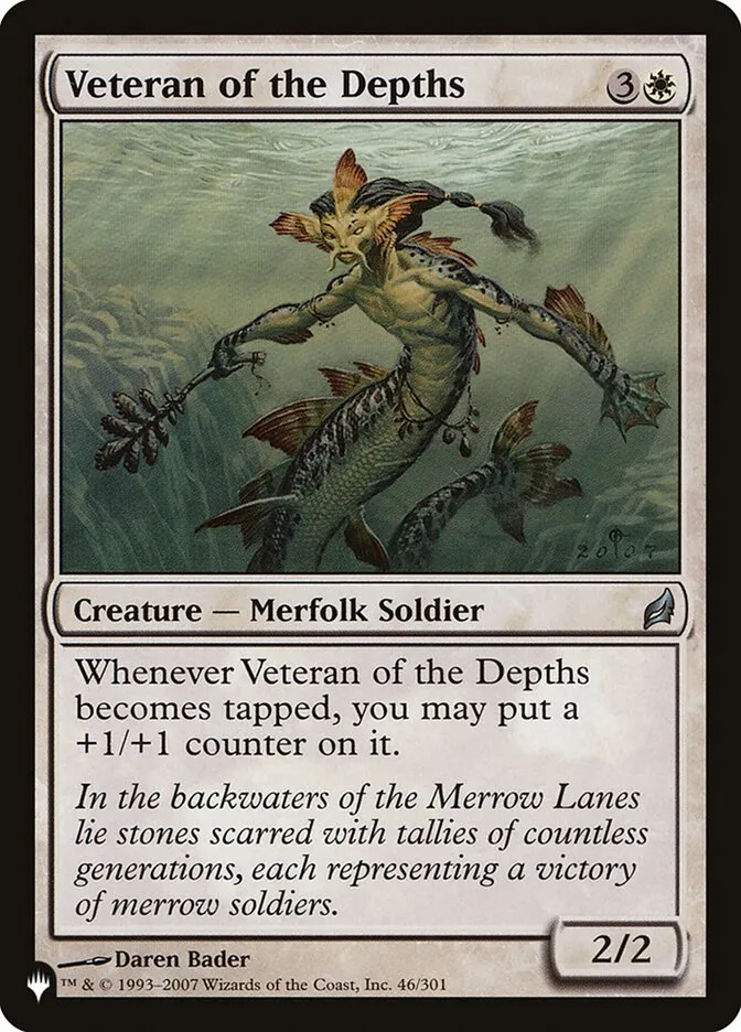 Veteran of the Depths Front Face