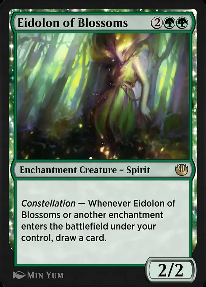 Eidolon of Blossoms Front Face