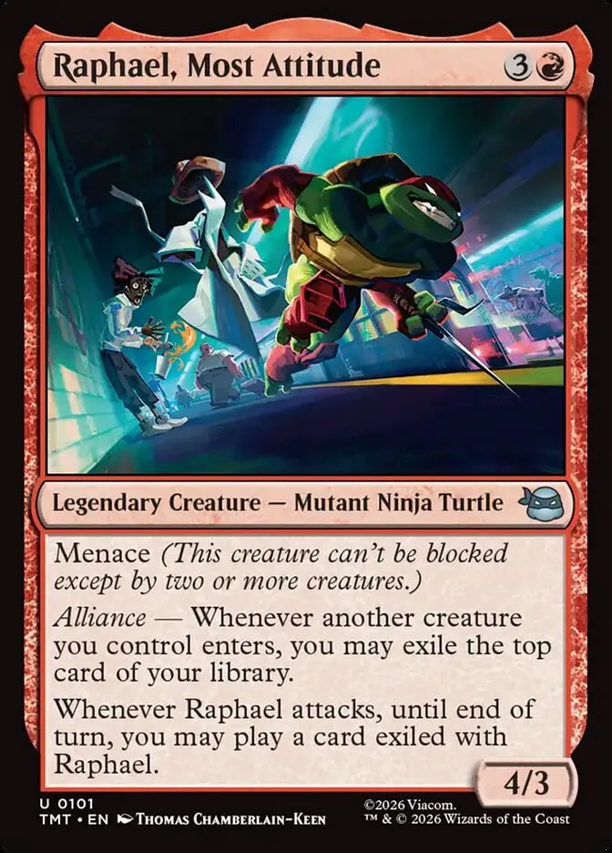 Raphael, Most Attitude Front Face