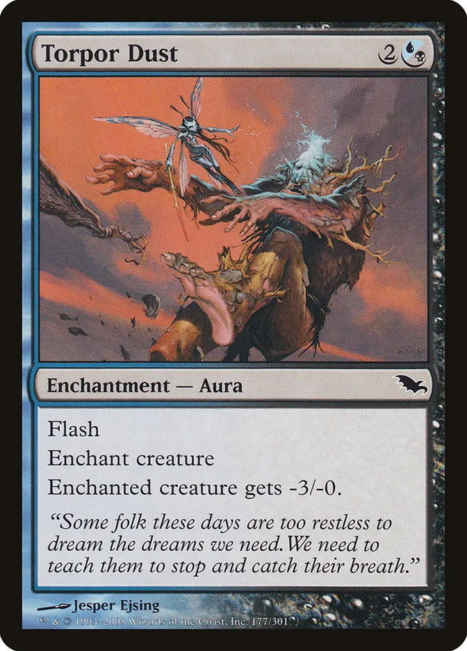 Torpor Dust Front Face