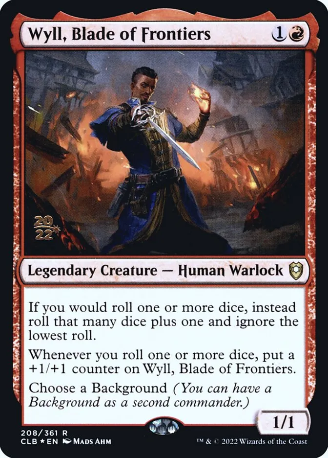 Wyll, Blade of Frontiers Front Face
