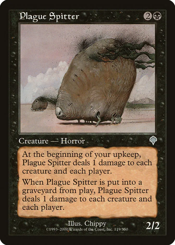 Plague Spitter Front Face