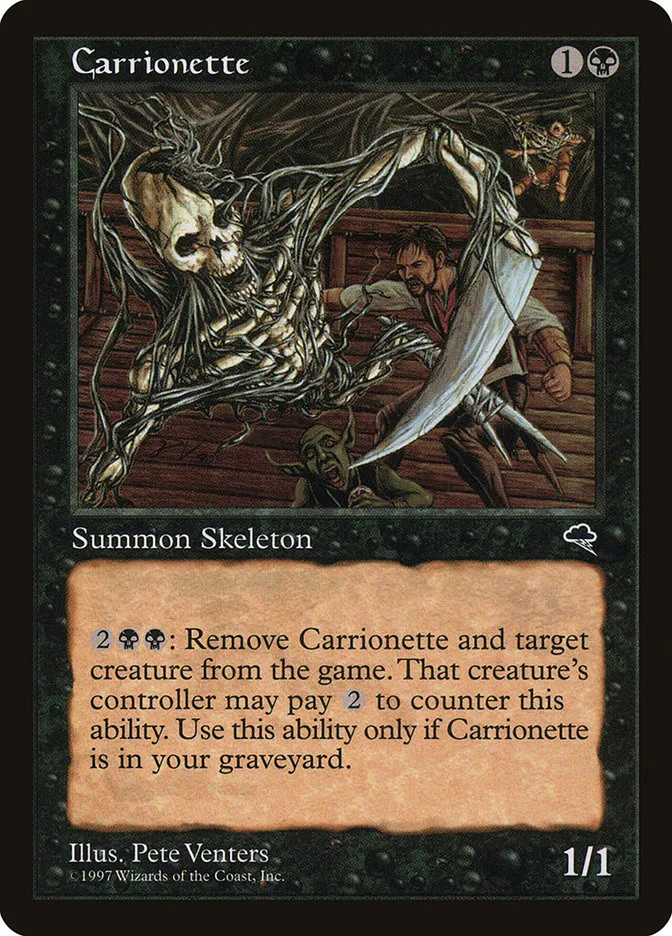 Carrionette Front Face
