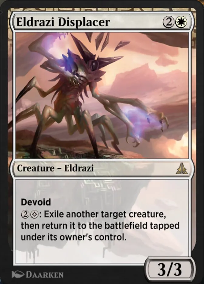 Eldrazi Displacer Front Face