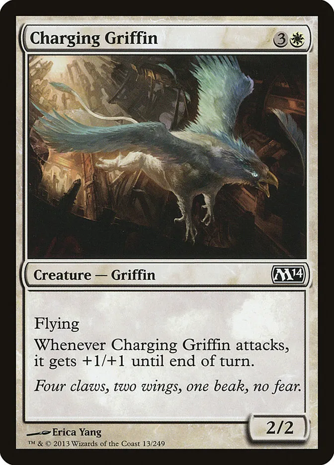 Charging Griffin Front Face