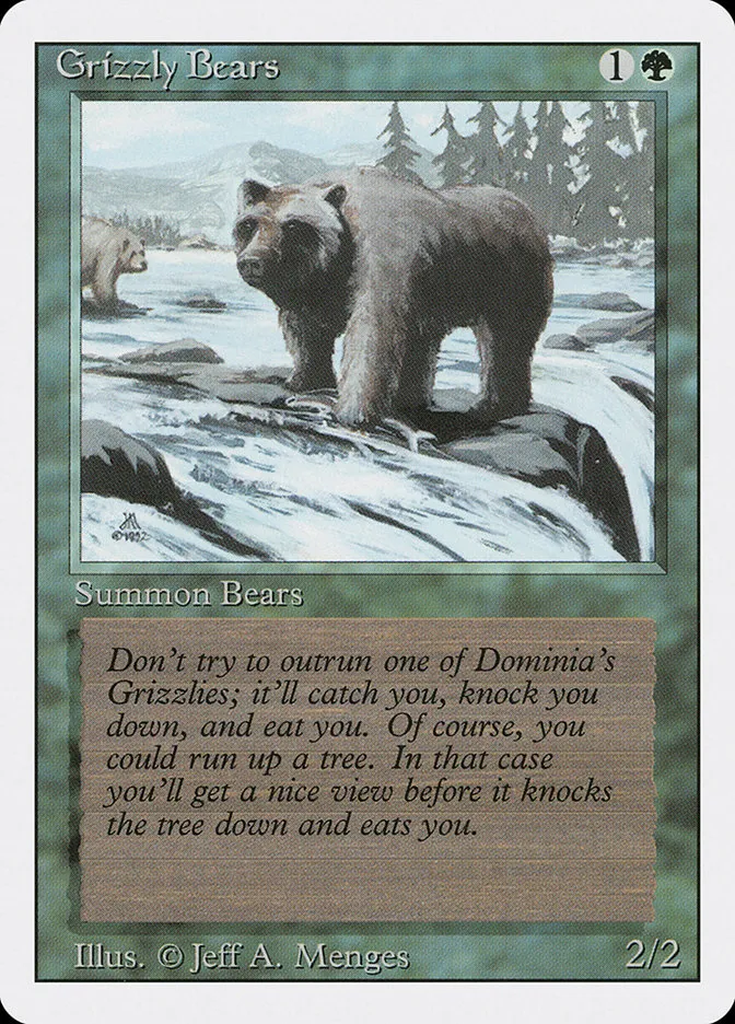 Grizzly Bears Front Face