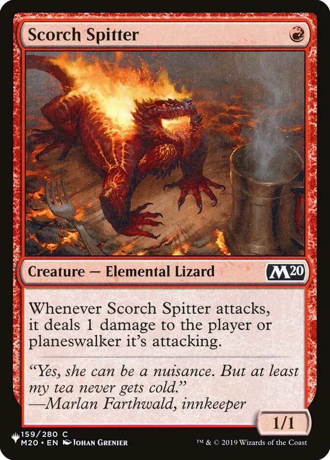 Scorch Spitter Front Face