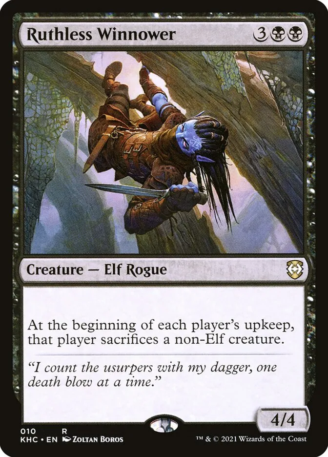 Ruthless Winnower Front Face