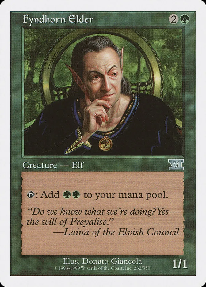 Fyndhorn Elder Front Face