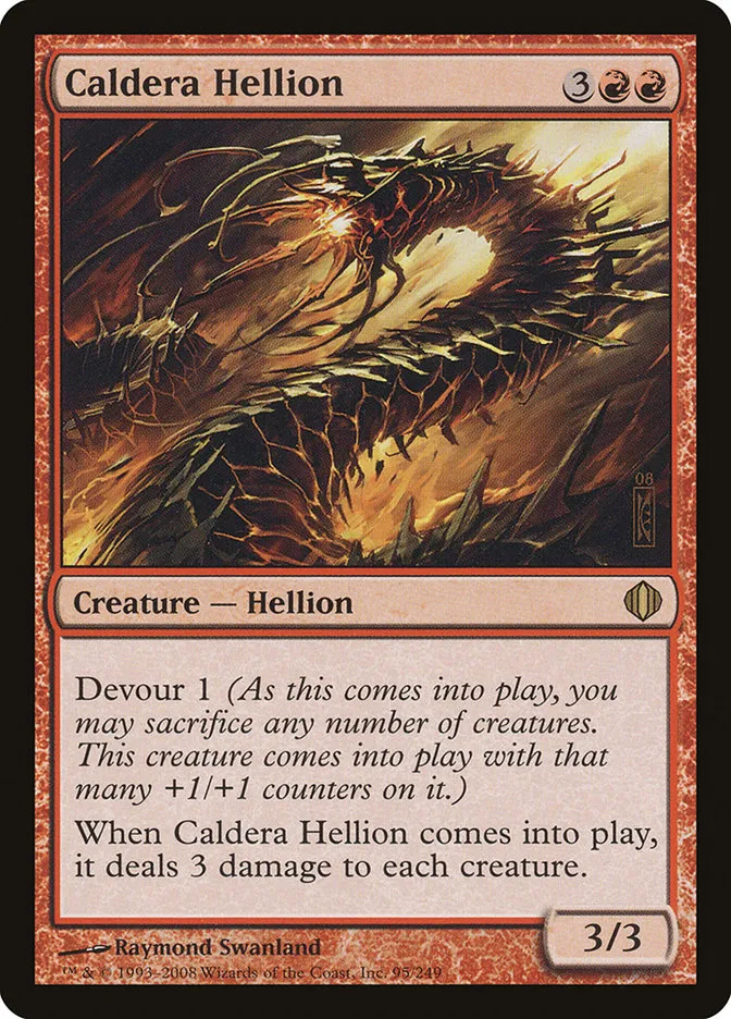 Caldera Hellion Front Face
