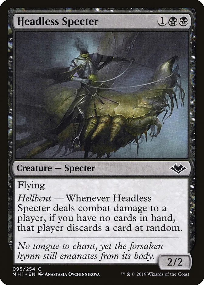 Headless Specter Front Face
