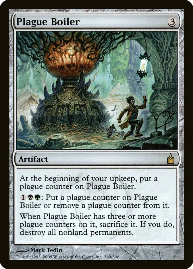 Plague Boiler Front Face