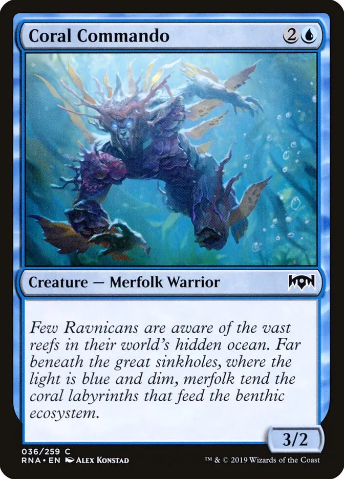 Coral Commando Front Face