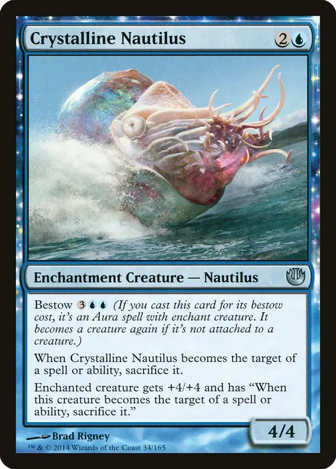 Crystalline Nautilus Front Face