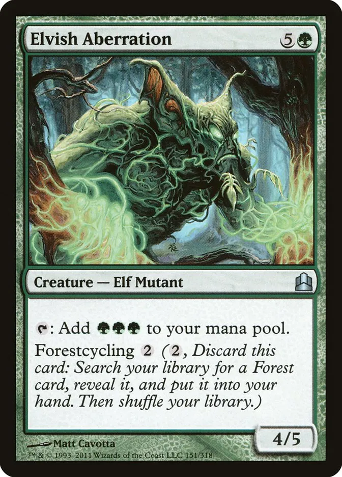 Elvish Aberration Front Face