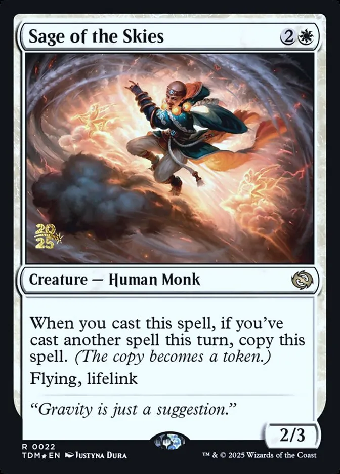 Sage of the Skies Front Face