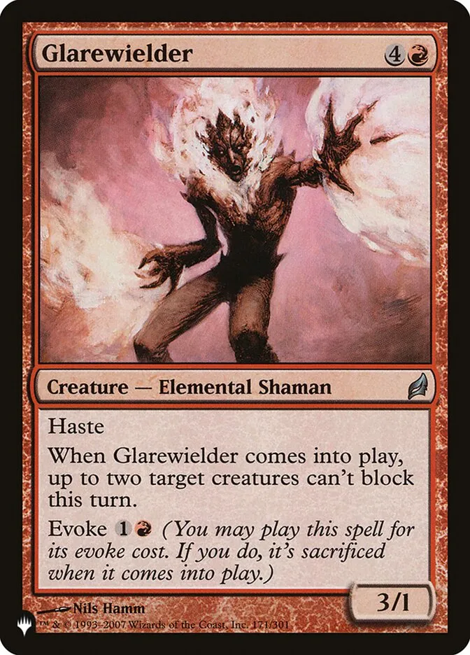 Glarewielder Front Face