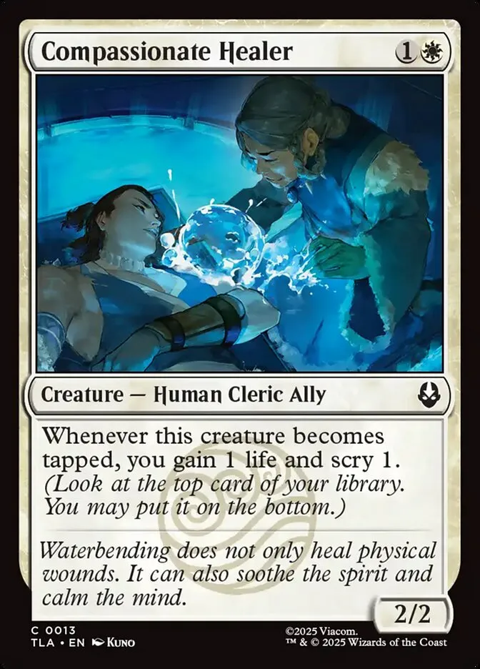 Compassionate Healer Front Face