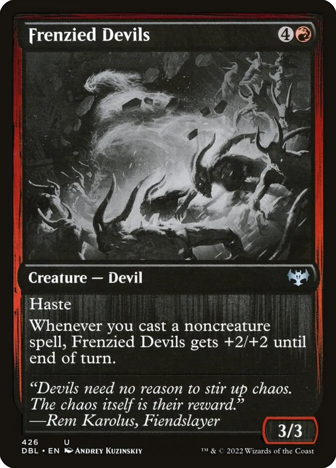 Frenzied Devils Front Face