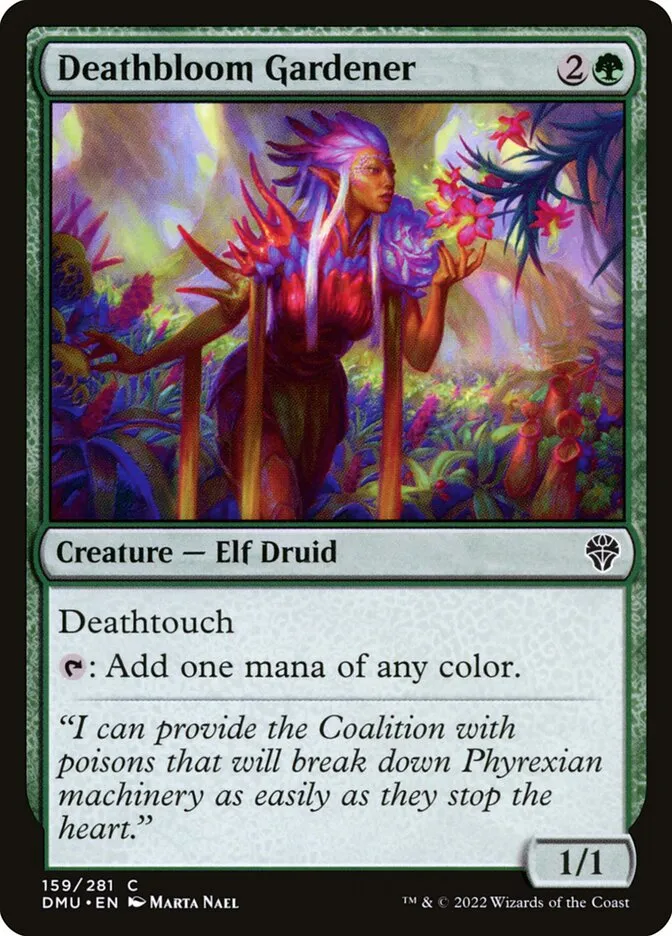 Deathbloom Gardener Front Face