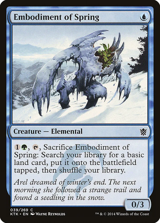 Embodiment of Spring Front Face