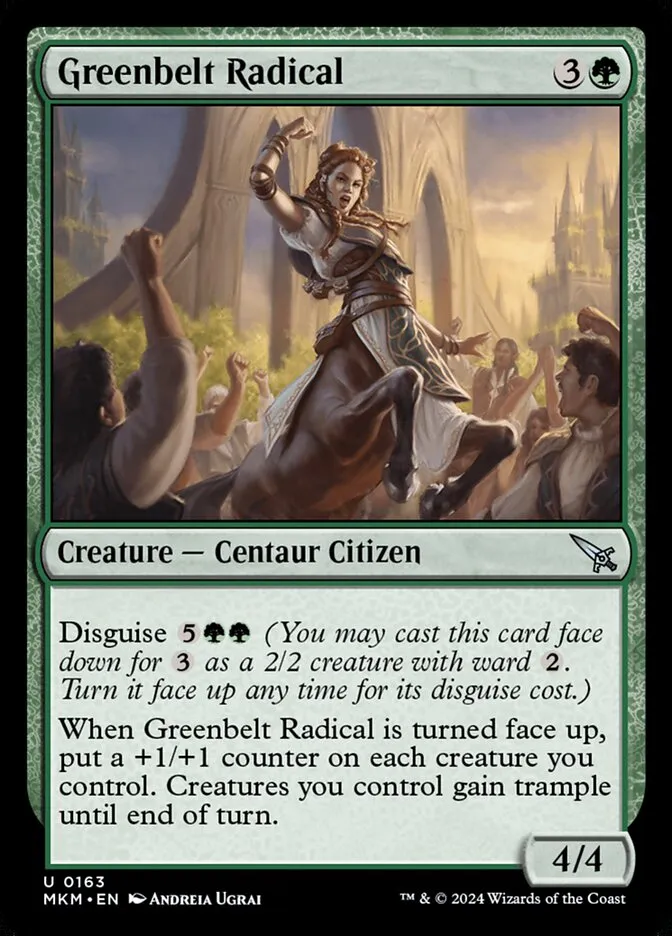Greenbelt Radical Front Face