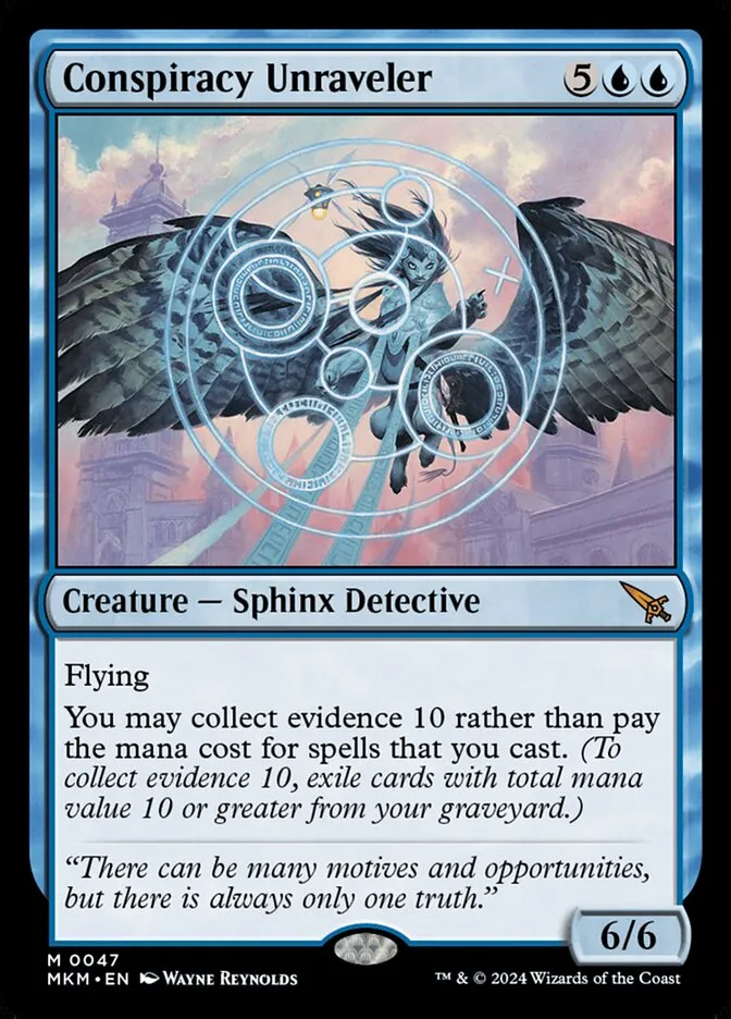 Conspiracy Unraveler Front Face