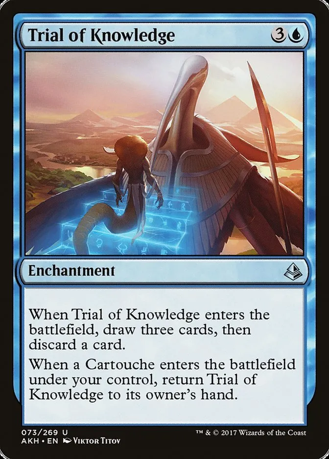 Trial of Knowledge Front Face
