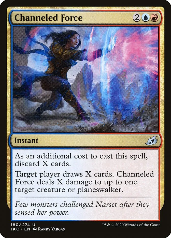 Channeled Force Front Face