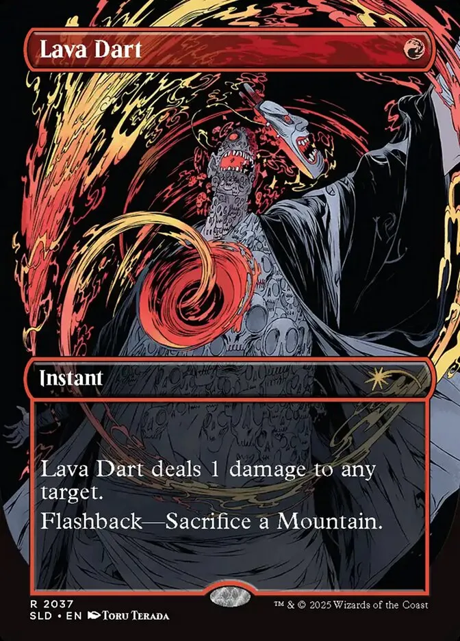 Lava Dart Front Face