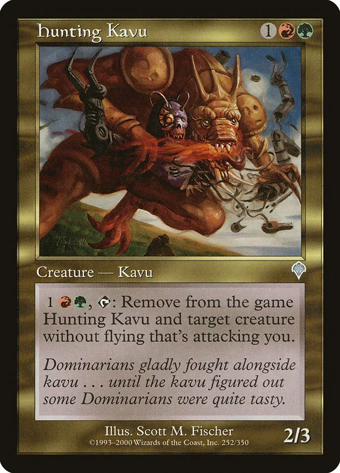 Hunting Kavu Front Face
