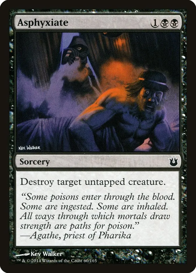 Asphyxiate Front Face