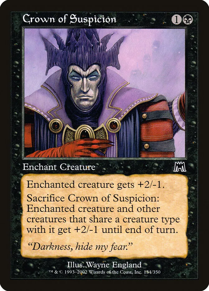 Crown of Suspicion Front Face