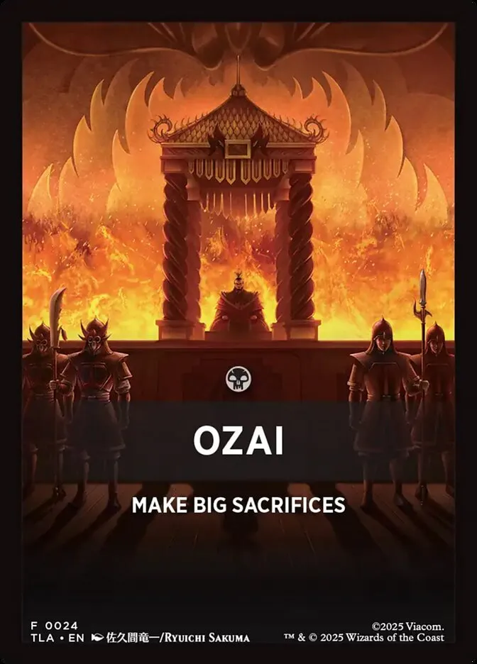 Ozai Front Face