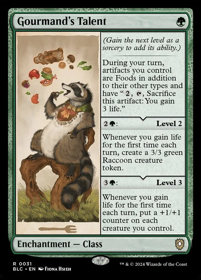 Gourmand's Talent Front Face