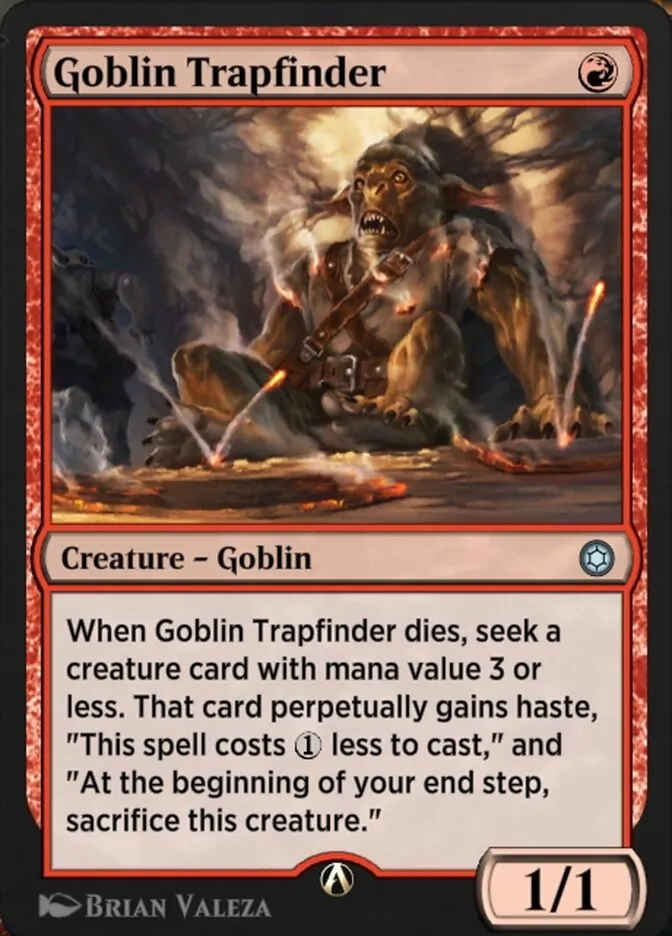 Goblin Trapfinder Front Face