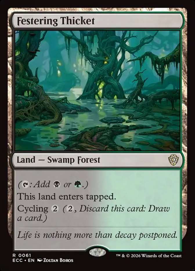 Festering Thicket Front Face