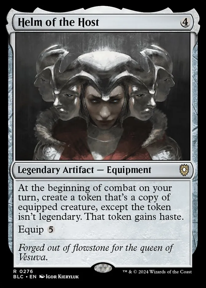 Helm of the Host Front Face