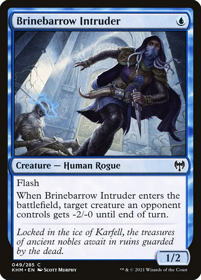 Brinebarrow Intruder Front Face