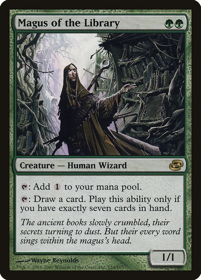 Magus of the Library Front Face