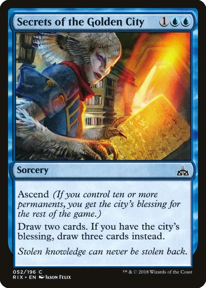 Secrets of the Golden City Front Face