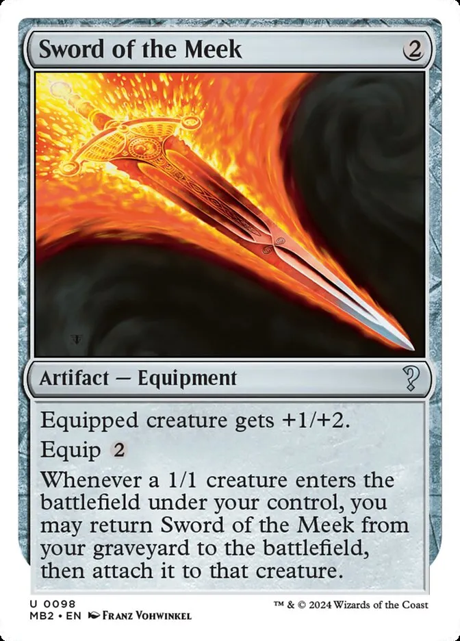 Sword of the Meek Front Face