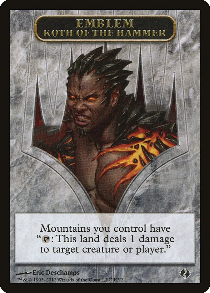Koth of the Hammer Emblem Front Face