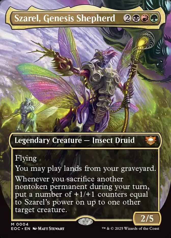Szarel, Genesis Shepherd Front Face