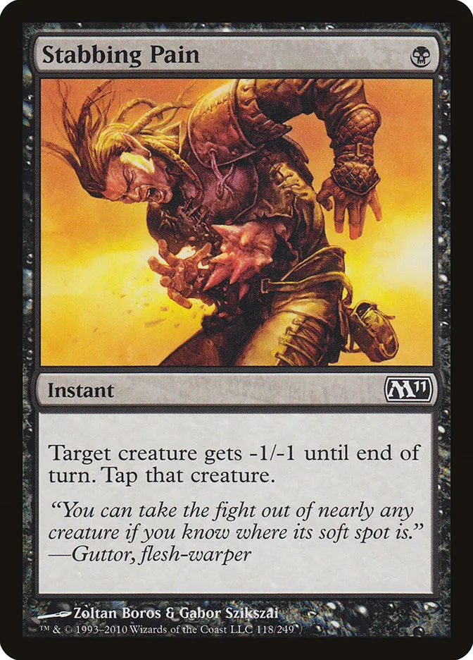 Stabbing Pain Front Face