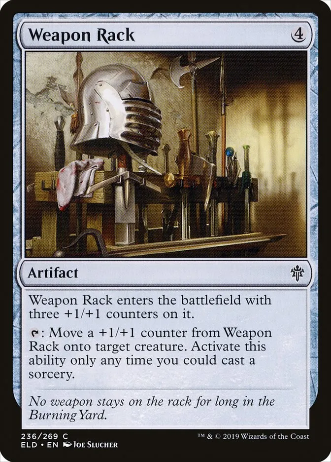 Weapon Rack Front Face