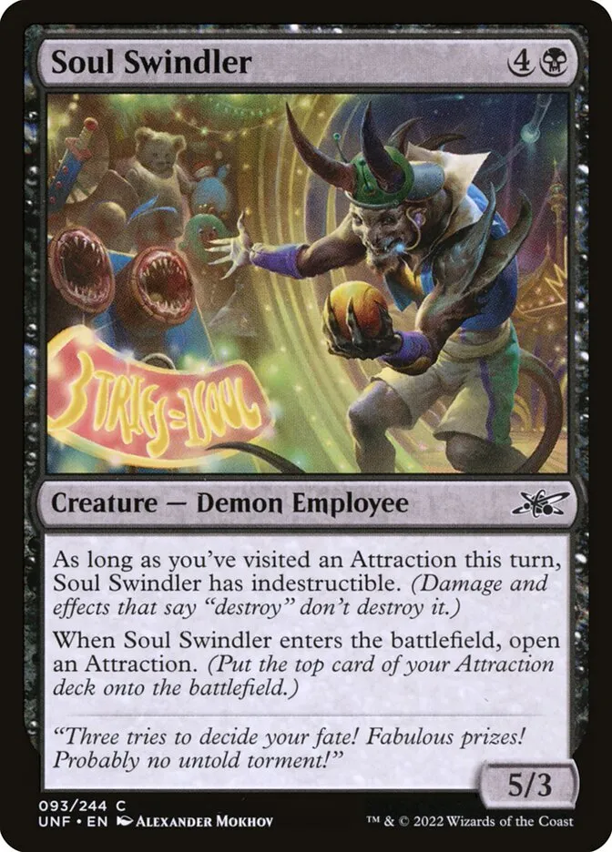 Soul Swindler Front Face